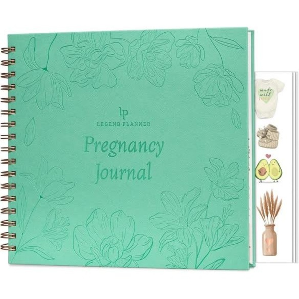 Legend Planner Pregnancy Journal‎ Keepsake, Baby Memory Book, Scrapbook